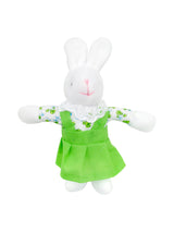 Deco Conejo 17 Cm Falda X 12 Unidades