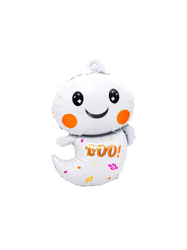 Globo Metalico Halloween Fantasma 1 Unidad