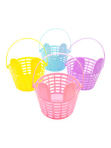 Canasto Plastico Orejas 17X19 CM Pastel  X 1 Unidad - KiraKira