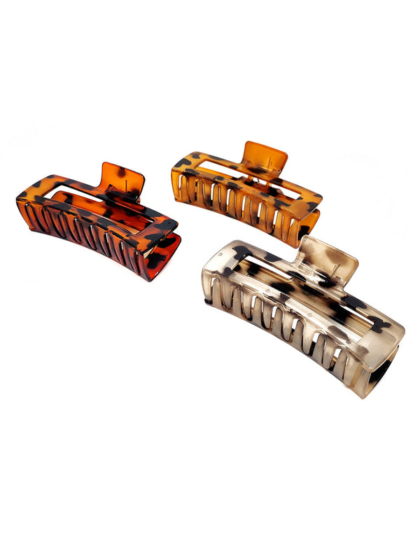 Tiburon Rectangular Engomado 12.5 Cm Animal Print 12 Unidades