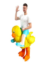 Traje Infantil Inflable Patito Ride  X 1 Unidad