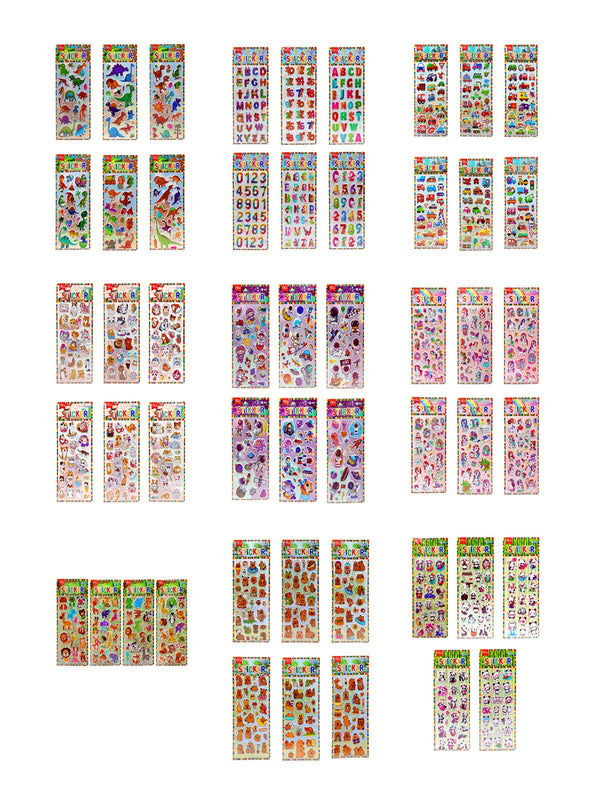 Sticker Infantil X 12 Unidades