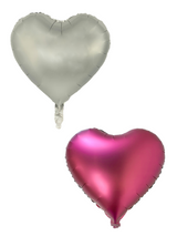 Globo Metálico 18´ Corazón Chrome 50 Unidades