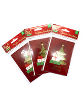 Tarjeta Navideña 9.5 x 13.5 Cm Merry Christmas 12  Piezas