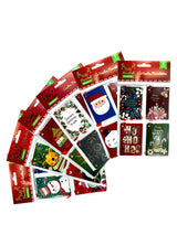 Tags Navideño 8 Piezas Diseños Surtidos