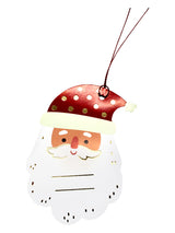 Tags Navideño Grande 12 Piezas Diseños Surtidos