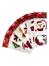 Tags Navideño Grande 12 Piezas Diseños Surtidos