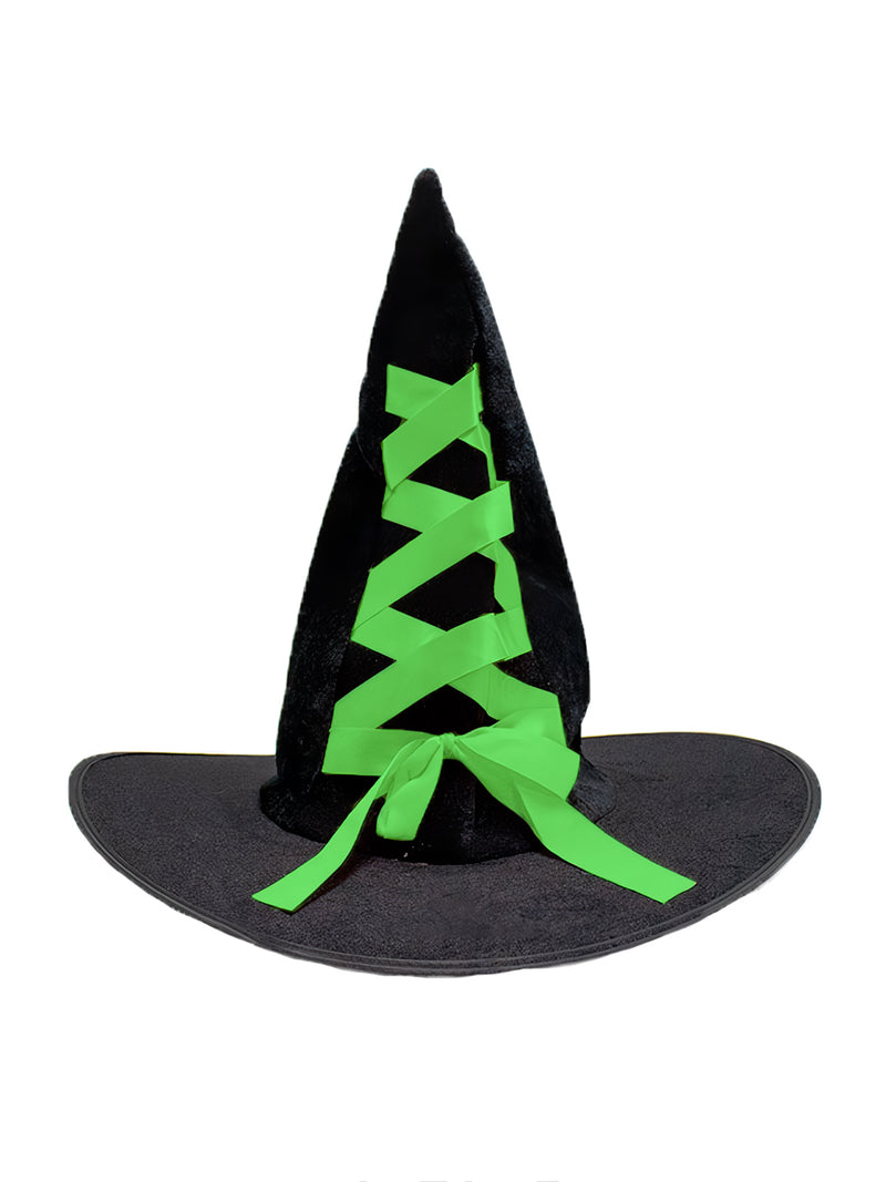 Sombrero Bruja Cordon X 1 Unidad