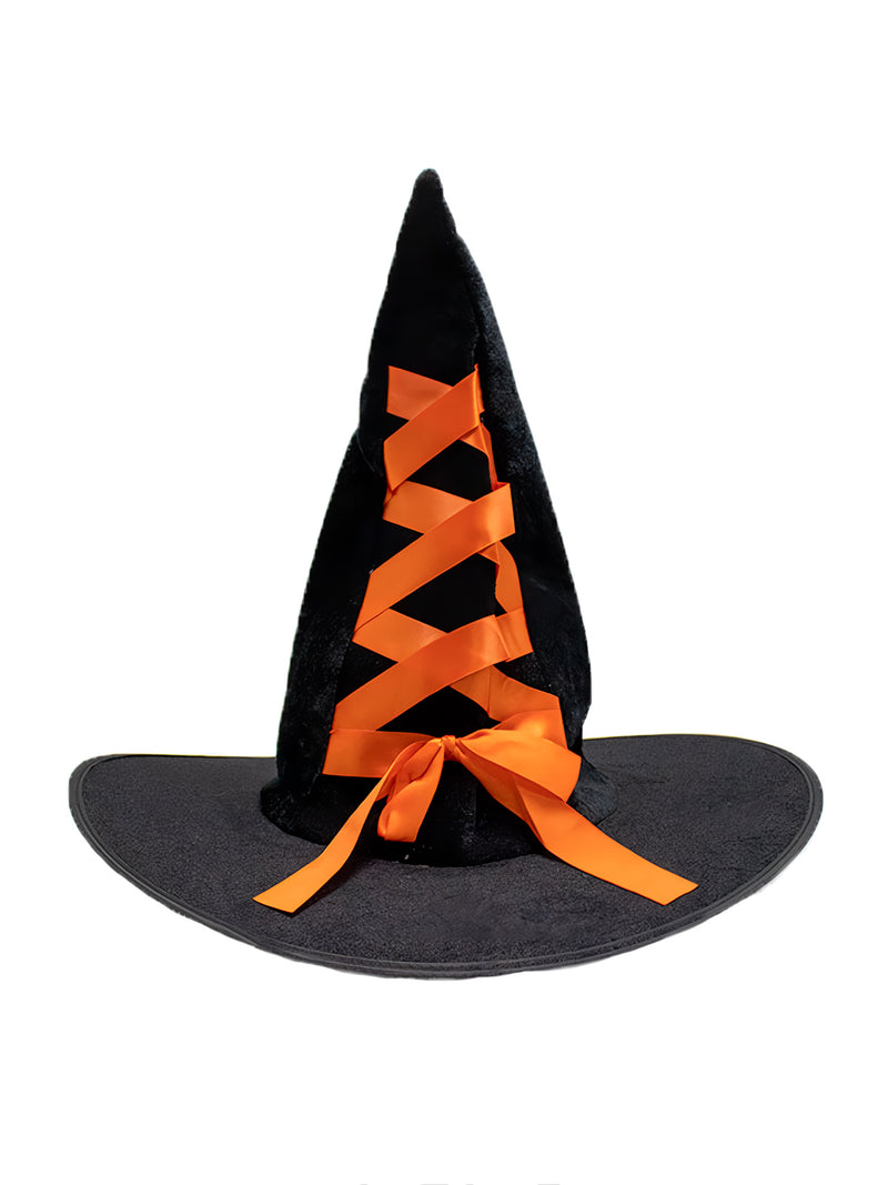 Sombrero Bruja Cordon X 1 Unidad