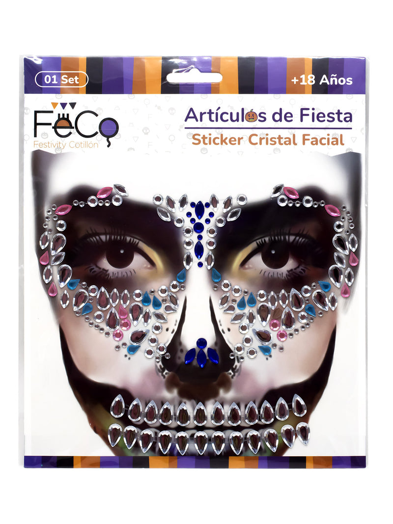 Adhesivo Facial Cristal 12 Unidades