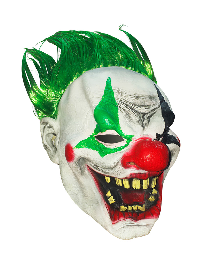 Mascara Latex Payaso Diente Amarillo 1 Unidad