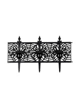 Decoracion Halloween Valla De Plastico Spider 1 Unidad