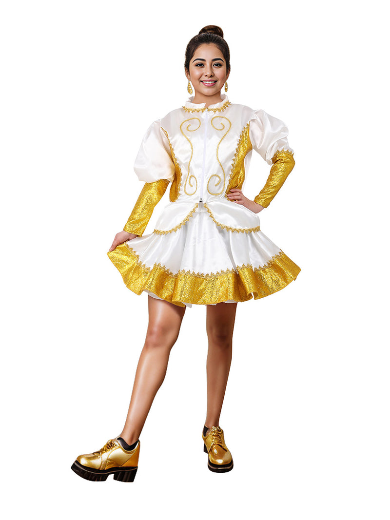 Traje Caporal Mujer Blanco