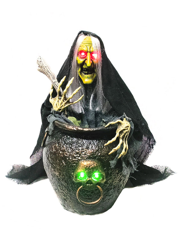 Brujita Caldera Animatronics 47 Cm Halloween