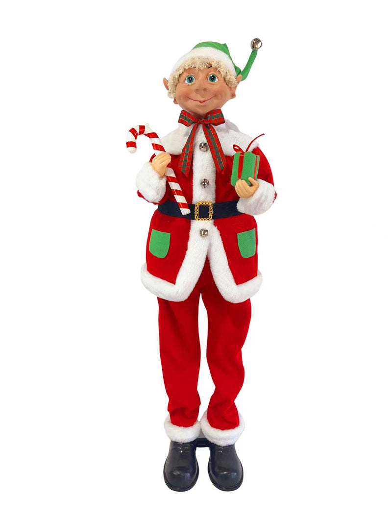 Elfo Rotador Animatronics 113 Cm