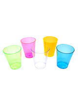 Vaso Acrílico 230 ml Neón 10 Unidades
