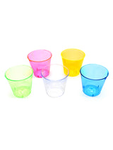 Vaso Acrílico Shot Neón 30 Unidades - KiraKira