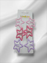 Pinche Tictac 4 CM Estrella X 6 Unidades