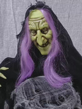 Bruja Con Caldera Animatronics 50 Cm X 1 Uni