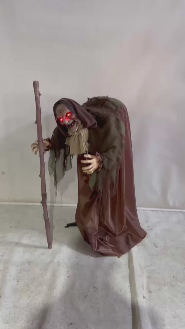 Viejita Con Joroba Animatronics 110Cm X 1 Unidad