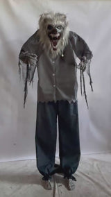 Hombre Lobo Animatronics 210 Cm Halloween