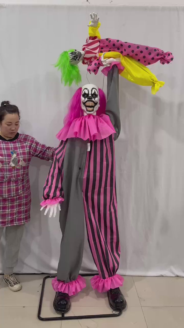 Payasos Piruetas Animatronics 210 Cm X  1 Unidad