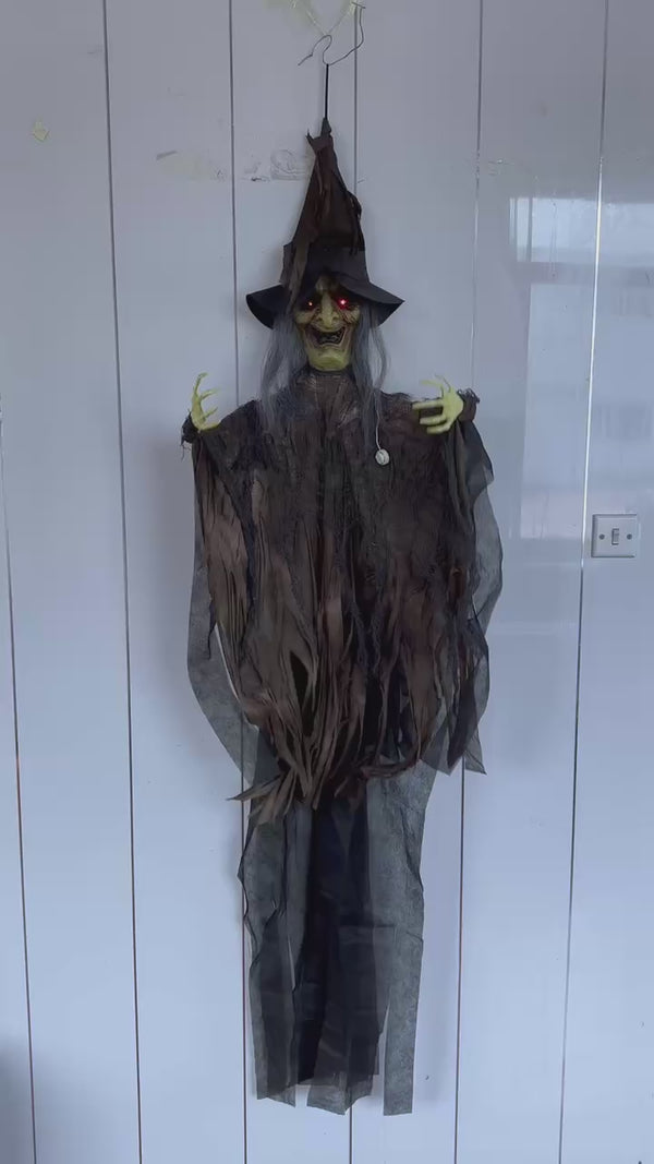 Brujita Colgante Animatronics 153 Cm Halloween