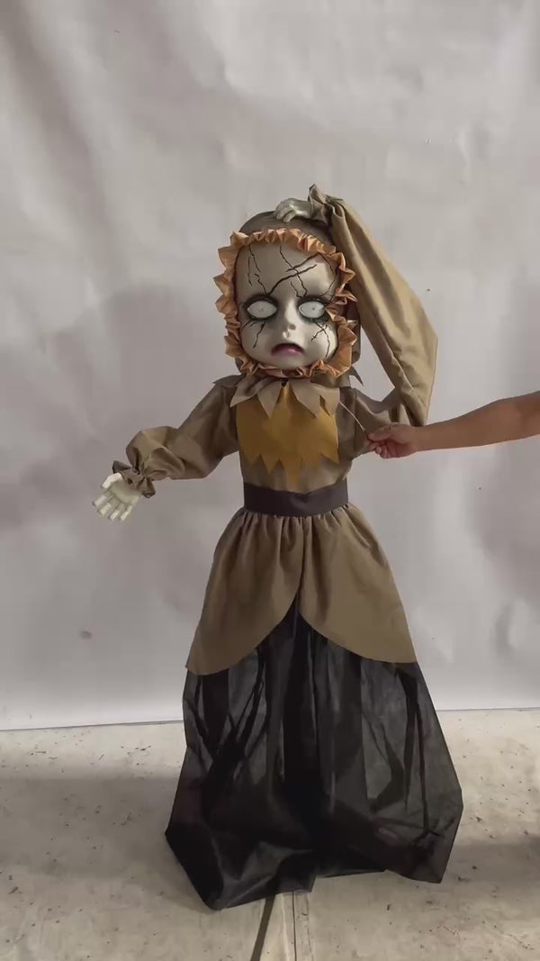 Niña Poseida Animatronics 160 Cm Halloween