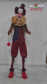 Payaso Satanico Animatronics 240 Cm X 1 Unidad