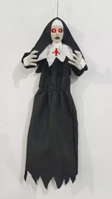 Monja Colgada Animatronics 120 Cm X 1 Unidad