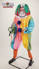 Payaso Con Hacha Animatronics 185 Cm X 1 Unidad
