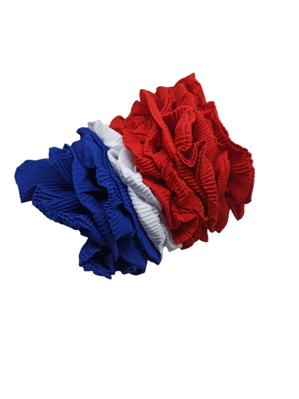 Colet Ondulado Tricolor X 12 Unidades