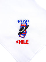 Pañuelo Fiestas Patrias Bordado Viva Chile 12pcs - KiraKira