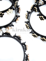 Cintillo Diadema Coreana Perlas 12pcs - KiraKira