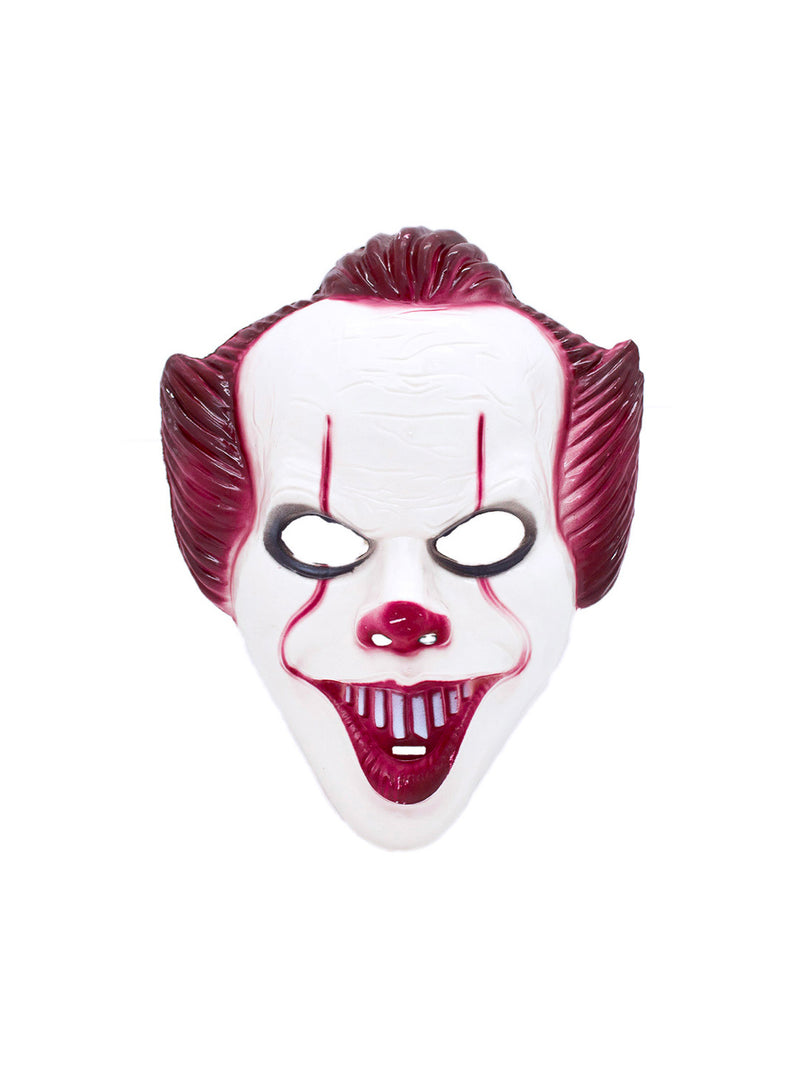 Máscara Plástica Payaso Diabolico 1pcs - KiraKira