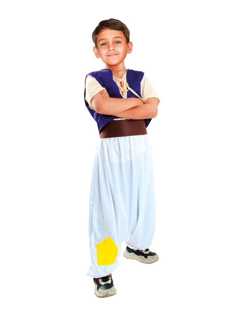 Disfraz Halloween Infantil Aladino 1pcs