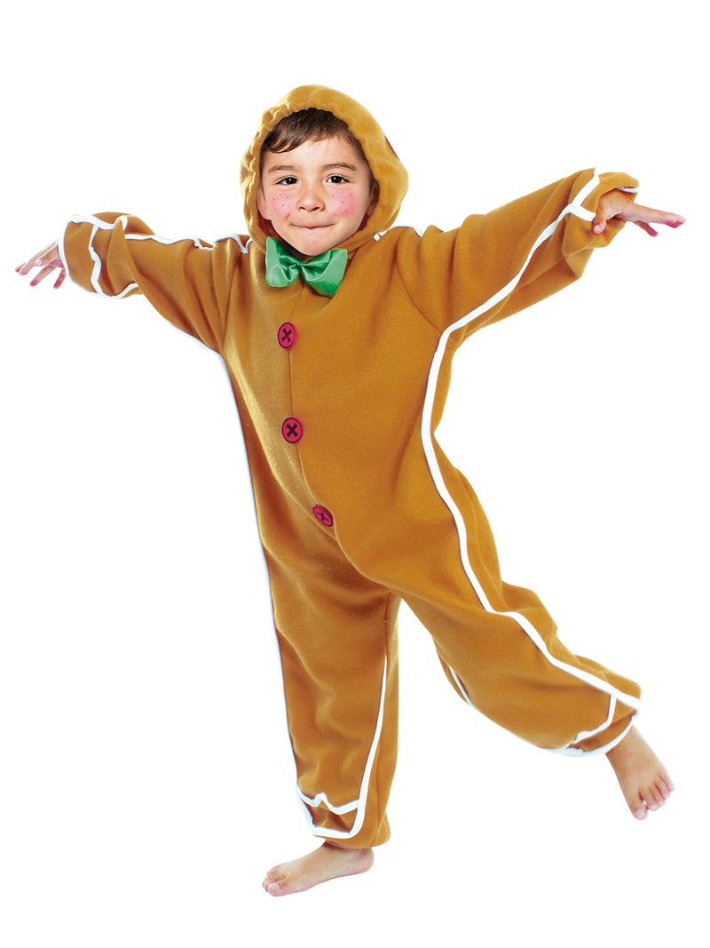Disfraz Halloween Infantil Hombre Jengibre 1pcs