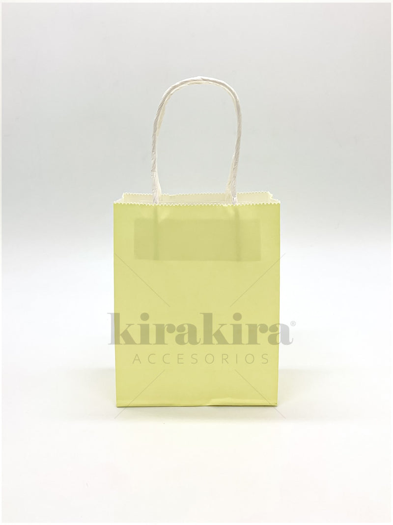 Bolsa Regalo Kraft Pastel 12pcs (Mediano) - KiraKira