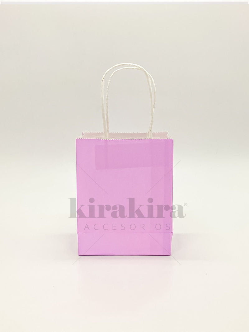 Bolsa Regalo Kraft Pastel 12pcs (Mediano) - KiraKira