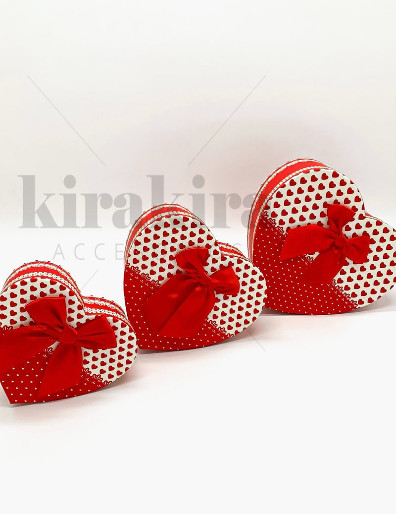 Caja Triple Corazón 3pcs - KiraKira