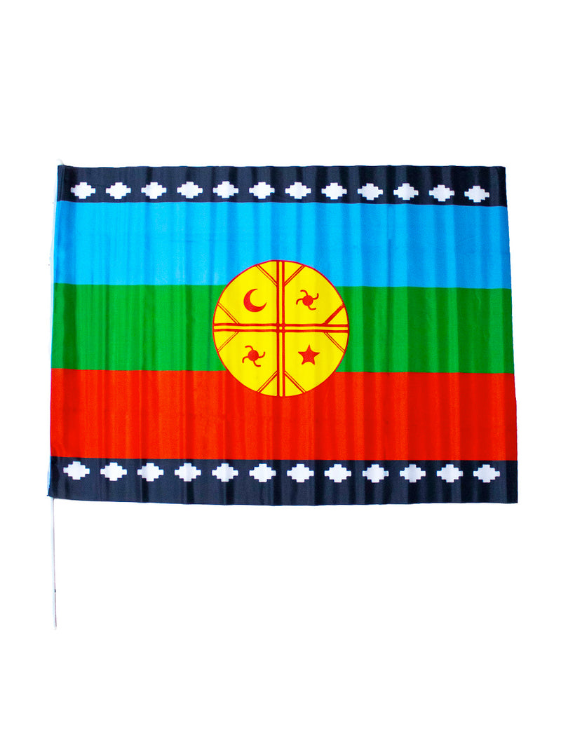 Bandera Mapuche Palito 12pcs(90x60cm) - KiraKira