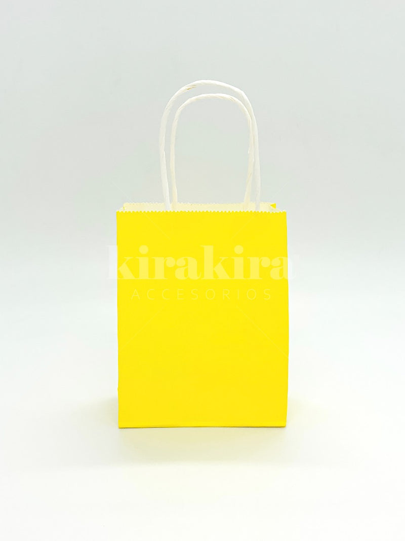 Bolsa Regalo Kraft Color 12pcs (Grande) - KiraKira