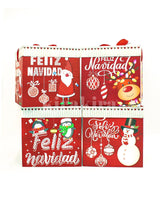 Caja de Regalo Plegable Feliz Navidad 12pcs - KiraKira