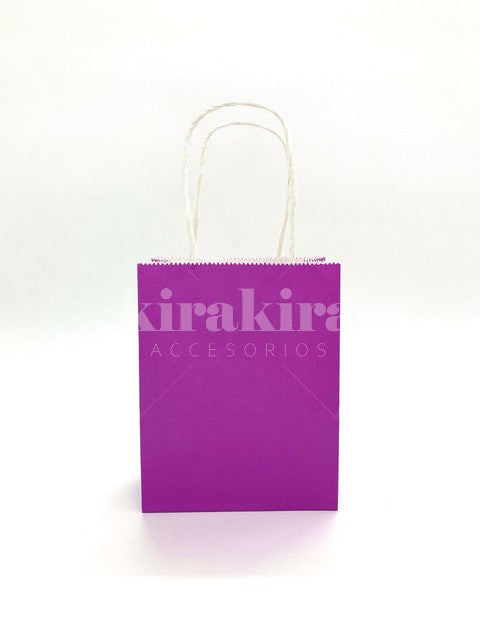 Bolsa Regalo Kraft Color 12pcs (Mini) - KiraKira