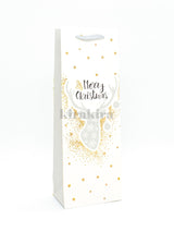 Bolsa de Regalo Vino Navidad Blanco 12pcs - KiraKira
