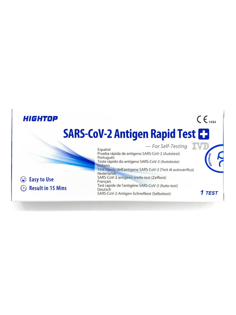 Test Rápido Antígeno Nasal Hightop Covid-19 1pcs - KiraKira